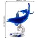 thumbnail image 2 of Adorno de delfín de cristal Brillar figura con forma de Animal decoración del hogar 1 ud Electrónica, 2 of 5