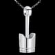 thumbnail image 2 of Collar de urna de cremación, exquisito recuerdo de duelo, regalo para cenizas perfumadas. Plata, 2 of 8