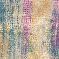 thumbnail image 4 of SAFAVIEH Madison Mariko Abstract Area Rug, Blue/Fuchsia, 3' x 5', 4 of 6