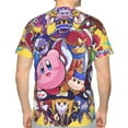thumbnail image 2 of Unisex Kirby 3d Graphic Print Shirts For Mens Womens Casual Short Sleeve Tee Shirts Top, 2 of 7