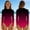 Hot Pink, variant on Girls One Piece Swimsuits- Long Sleeve Back Half Zip Quick Dry Summer Kids Beach Bathing Suits Pink Size 9-10Years