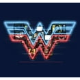 thumbnail image 2 of Boy's Wonder Woman 1984 TV Logo Overlay  Graphic Tee Navy Blue Small, 2 of 4
