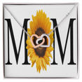 thumbnail image 2 of To Mom Sunflower Mom Inseparable Necklace, 2 of 7