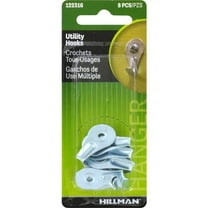Hillman Anchor Wire Utility Hanger (8 Count) 122316 Pack of 10