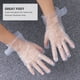 thumbnail image 3 of BRIGHTFUFU 200pcs Cubierta de plástico para pies Guantes únicos Cubierta de pies Guantes portátiles con adhesivo, 3 of 8