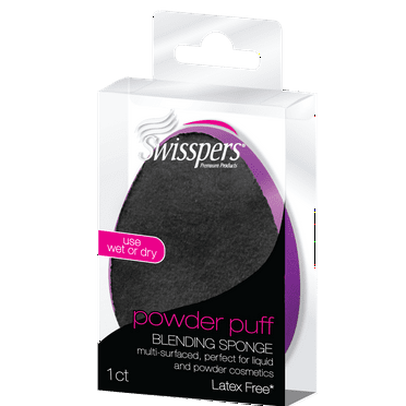 Swisspers Powder Puff Blending Sponge, 1ct