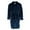 Navy, variant on Cable Shawl Collar Plush Robe (Men)