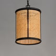 thumbnail image 3 of 14471NABK-Maxim Lighting-Cane - 1 Light Pendant-14.5 Inches Tall and 10 Inches Wide     -Traditional Installation, 3 of 5