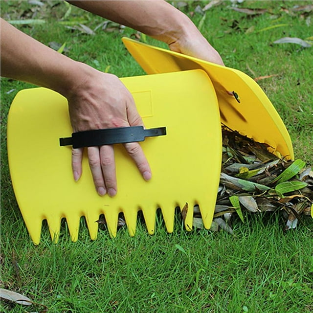 Leaf Grabbers Leaf Collectors Leaf Rake Garden and Yard Leaf Grabbers Hand Leaf Scoops Hand Rakes for Garden Lawn
