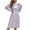 Purple1, variant on yillto Womens Nightshirts Sherpa Fleece Long Sleeve Nightdress Soft Comfy Loungewear Sleepwear Nightgowns