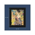 thumbnail image 5 of Lady With a Fan by Gustav Klimt, Framed Wall Art Print, Bright, Colorful Gustav Klimt Art, Living Room or Office Wall Art, 11x14, 2429, 5 of 6