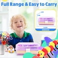 thumbnail image 4 of YCFUN 1100+ PCS Arts and Crafts Kit for Kids, Craft Supplies with Beads, Stickers and Portable Case, School Art Craft Kit for Boys Girls (Purple), 4 of 7