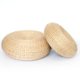 thumbnail image 3 of Puf redondo de paja beige claro WSYW para sala de estar, hecho a mano, 3 of 8