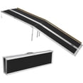 thumbnail image 3 of Bingirl 9FT Portable Wheelchair Ramp-Wheel Chair Ramps for Homes with Transition Plate-Aluminum Wheelchair Ramp with NonSkid Surface and Reflective Strips-Weight Capacity Up to 600 Lbs, 3 of 7