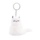 thumbnail image 3 of Llavero lindo, Colgante para coche de llavero de zorrito peludo - blanco, 3 of 3
