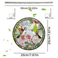 thumbnail image 3 of Hummingbird Sun Catcher Stained Glass Window Hanging - Wildflower and Bird Suncatchers for Windows Stained Glass Suncatcher - Sun Catchers Indoor Wall Art Home Decor Gift for Women Mom Bird Lovers, 3 of 9