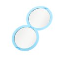 thumbnail image 4 of Unique Bargains 1 Pc Portable Circular Makeup Mirror for Vacation Travel Sky Blue Plastic Glass, 4 of 5