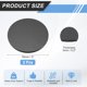 thumbnail image 2 of Uxcell 2 Pcs 3" x 3/16" (5 mm) Placa de Acero A36, Hoja Redonda Soldable para Soporte Estructural, 2 of 6