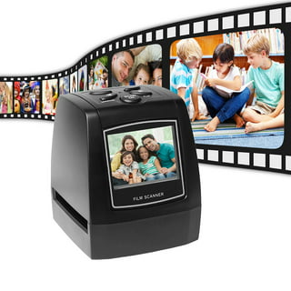 Film & Slide Scanner, Digital Film Scanner, 2.4in LCD Screen  Multifunctional Portable Photo Scanner Slide Film Negative Scanner for 35mm  135mm, Image