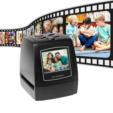 Protable Negative Film Scanner 35mm 135mm Slide Film Converter Photo Digital Image Viewer