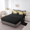 thumbnail image 5 of Feelyou Hippie Boho Damask Twin Bedding Sets 7-Piece, Retro Bohemian Bedding Comforter Set, 5 of 8