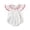 White, variant on TOWED22 Newborn Infant Baby Girl Romper Ribbed Knit Sleeveless Spaghetti Strap One Piece Jumpsuit Bodysuit Summer Clothes White,3-6 M
