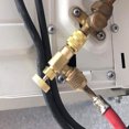 thumbnail image 4 of Paquete de 2 válvulas de seguridad Riwesomey de cobre adaptador de aire, 4 of 6