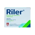 thumbnail image 1 of Riler solución para nebulización 0.5 mg, 2.5 mg/2.5 ml 5 ampolletas, 1 of 2