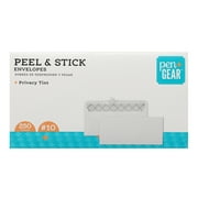 Pen+Gear #10 (4.13" x 9.5") Envelopes, Peel and Stick Closure, White, Privacy Tinted, 250-Count