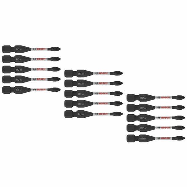 Brocas eléctricas para atornillar BOSCH ITDPH2215 Impact Tough #2