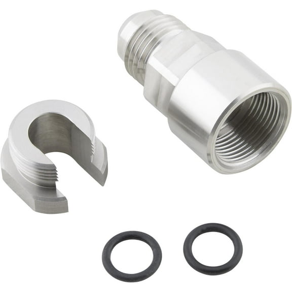 LS1/LT1 EFI Fuel Line Fitting, -6 AN Male to 5/16 Inch Female, SS