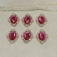 thumbnail image 3 of 20 Piezas de Formas Ovaladas, Rojo Y Rosa, Rojo, de Imitación, Botones, Adorno Brillante para Manualidades de Boda, álbum de Recortes, Decor Baoblaze Botones de diamantes de imitación, 3 of 8