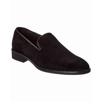 M by Bruno Magli Primo Suede Loafer, 9.5, Blue - Walmart.com display picture 1