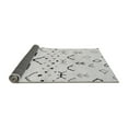 thumbnail image 2 of Ahgly Company Indoor Square Solid Gray Modern Area Rugs, 7' Square, 2 of 4