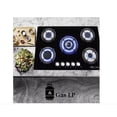 thumbnail image 2 of Parrilla de Gas Empotrable COOL TECHE 5 Quemadores Vidrio Templado G5053, 2 of 5