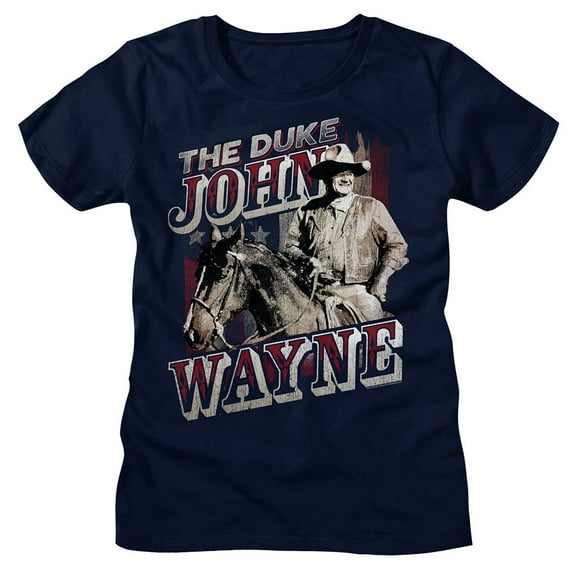John Wayne The Duke Navy Women's T-Shirt