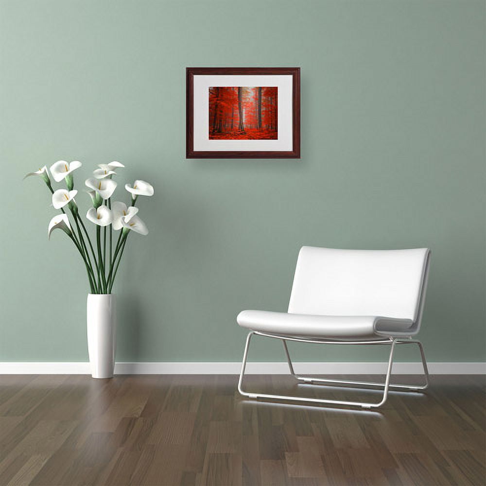 Trademark Fine Art "Speaking of Tongue" Canvas Art by Philippe Sainte-Laudy, Wood Frame