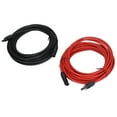 thumbnail image 1 of Solar Panel Extension Cable, Insulation Shell Flame Retardant Shell 2Pcs 6mm² 10AWG Solar Extension Cable  for Generation Equipment 1m / 3.3ft,3 m / 9.8ft,5m / 16.4ft,10m / 32.8ft, 1 of 8