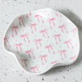 thumbnail image 1 of Bow Spoon Rest for Kitchen Counter, Cute Ceramic Cooking Spoon Holder for Stove Top, Large Utensil Spatula Rest Tray Kitchen Gadgets Gift Housewarmings, 5.2 Inch(Pink Bow), 1 of 7