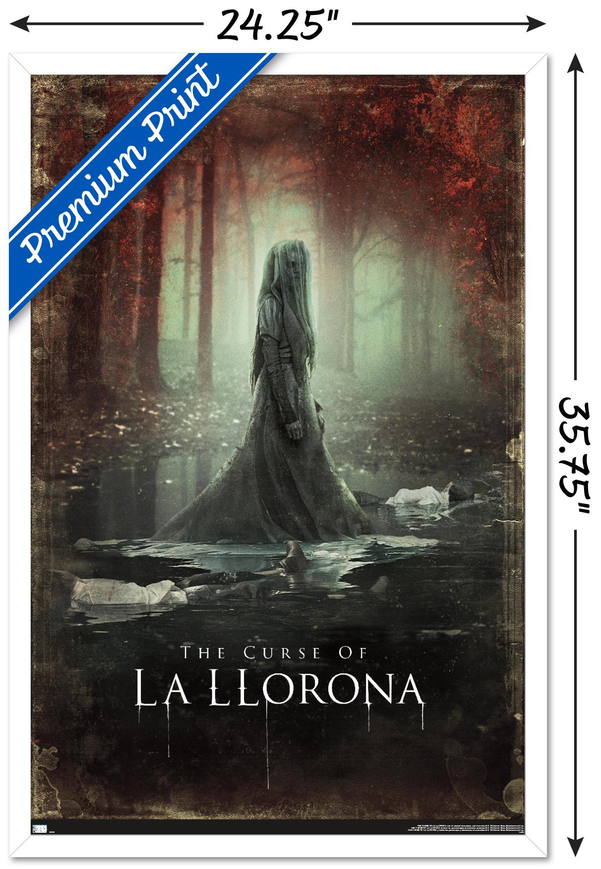 The Curse of La Llorona - Key Art Wall Poster, 22.375" x 34", Framed