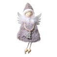 thumbnail image 1 of Colgantes para árboles de Navidad Adornos navideños Adornos Colgantes de Navidad Muñecos de peluche de ángel Adornos navideños para el árbol de Navidad kaili Sencillez, 1 of 5
