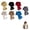 A, variant on Women Ribbed Knit Scarf with Decoration Buttons, Solid Color Soft Warm Wrap Scarf, Lightweight Neck Wrap for Fall Winter Daily Outdoor Wear