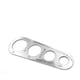 thumbnail image 2 of Factory Direct Stainless Steel Spaghetti Ruler Pasta Measuring Device Pasta Ruler 4 Holes Pasta Measuring Tool Kitchen Pasta Tool, 2 of 6