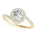 thumbnail image 3 of 2.41 Ct Stunning Round Diamond Bridal Rings Solid 18K Yellow Gold, 3 of 6