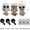 thumbnail image 2 of 3 PCS Skull Car Air Freshener, Cool Skeleton Auto Air Freshener with Vent Clips, Air Fresheners Vent Clips Diffusers for Car Office Home Decor, Interior Car Accessories, 2 of 6