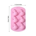 thumbnail image 2 of Fruit-Shaped Silicone Candy Molds - Assorted Mini Gummy Fruits, Non-Stick Tray for Homemade Chocolate Treats., 2 of 7