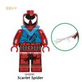 thumbnail image 4 of G0126 Superhéroes A Través De La Araña Cruzada Escarlata Peter Parker Figura De Bloques De Construcción Juguete, 4 of 4