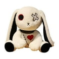 thumbnail image 4 of Standing Toy Throw Pillow Doll Sleeping Hugging Pillows Plush for Easter Halloween , 30cm White, 4 of 8