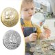 thumbnail image 1 of Ganfancp Moneda, Moneda de La Suerte China, Moneda Conmemorativa Chapada En 2024 con Letras Chinas, Regalos de Año Nuevo para Niños, Amigos, Vecinos Ofertas Del Día 1X Metal En Relieve Tridimensional, 1 of 3