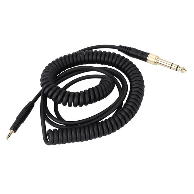 Cable Extendido parauriculares, Conector Chapado en Oro de 6,5 A 3,5 mm, Tecnología de Audio de Alta Fidelidad parauriculares ATH-M50X/M40X/M70X, 160 cm